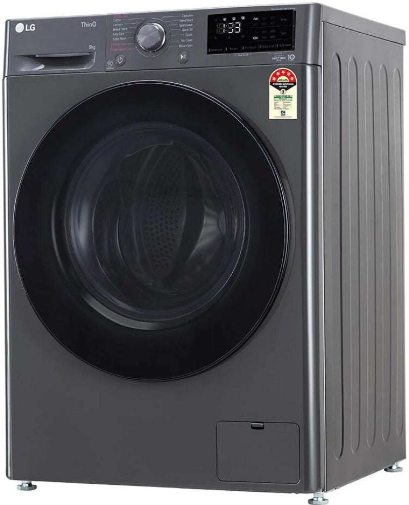 LG 9 kg AI Direct Drive Technology Fully Automatic Front Load Washing Machine Grey - FHV1409Z4M