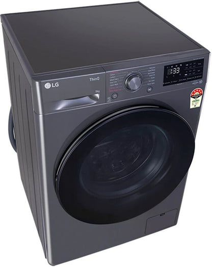 LG 9 kg AI Direct Drive Technology Fully Automatic Front Load Washing Machine Grey - FHV1409Z4M