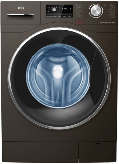 IFB 9 kg Fully Automatic Front Load Washing Machine with In-built Heater Brown - Executive Plus MXS 9014