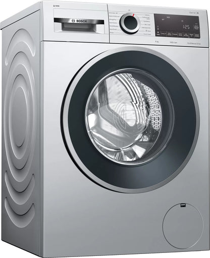 BOSCH 9 kg 1400RPM Fully Automatic Front Load Washing Machine with In-built Heater Silver - WGA244ASIN