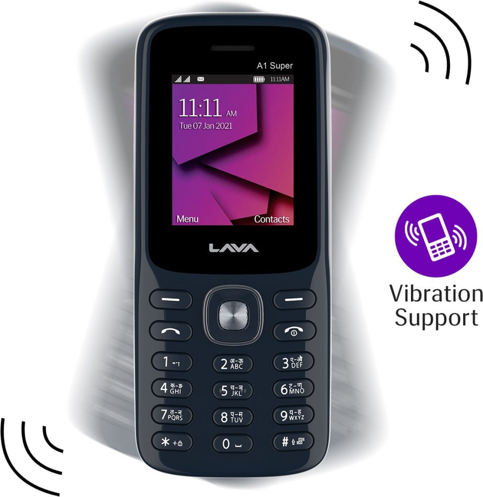 LAVA A1 Super 2021 - Blue, Silver