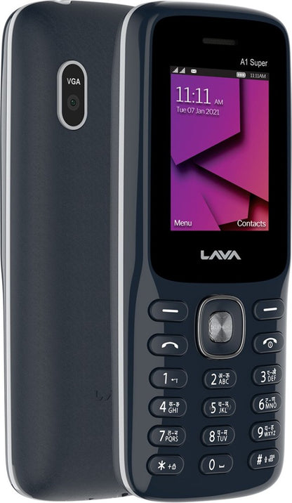 LAVA A1 Super 2021 - Blue, Silver