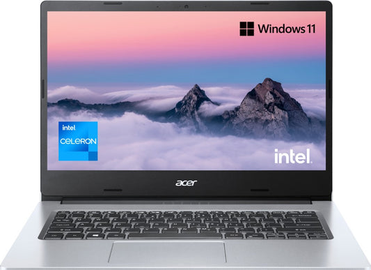 Acer Aspire 3 Celeron Dual Core - (4 GB/256 GB SSD/Windows 11 Home) A314-35 Notebook - 14 inch, Silver