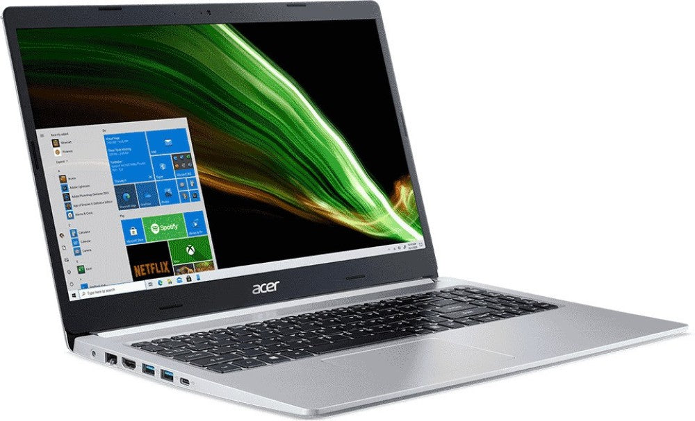 Acer Aspire 5 Ryzen 7 ऑक्टा कोर 5700U - (8GB/512GB SSD/Windows 10 Home) A515-45-R9PX पतला और हल्का लैपटॉप - 15.6 इंच, सिल्वर, 1.76 kg