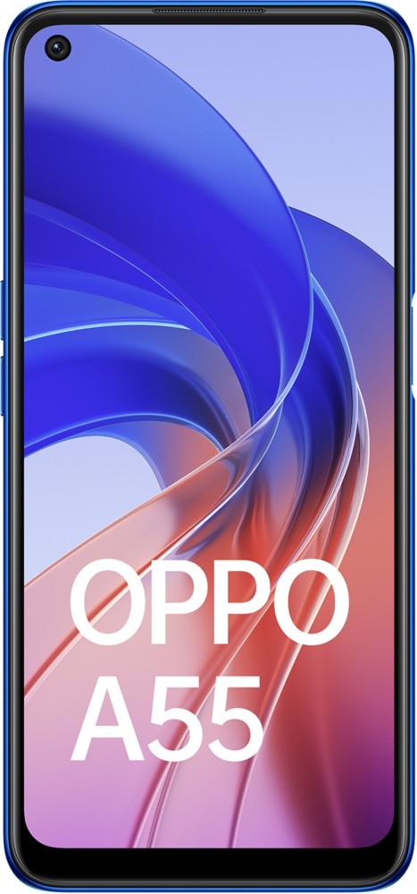 OPPO A55 (Rainbow Blue, 64 GB) - 4 GB RAM