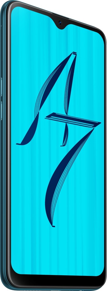 OPPO A7 (Glaze Blue, 64 GB) - 4 GB RAM