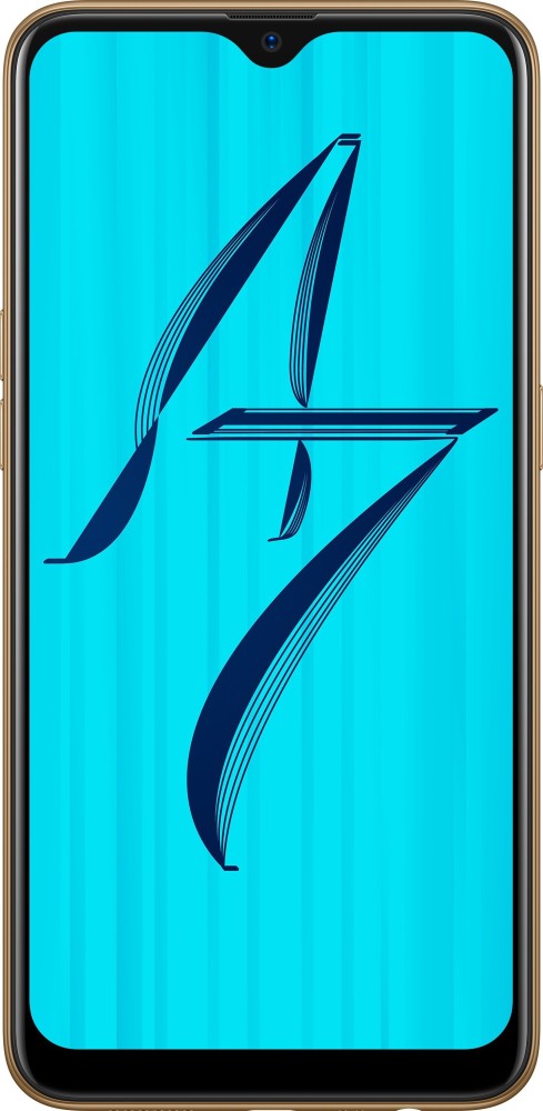 OPPO A7 (Glaring Gold, 64 GB) - 4 GB RAM