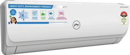 Godrej 1 Ton 5 Star Split Inverter AC  - White - AC 1T GIC 12GTC5-WSA, Copper Condenser