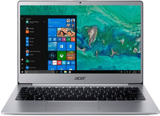 Acer Swift 3 Core i5 8th Gen - (8GB/256GB SSD/Windows 10 Home) SF313-51-506P पतला और हल्का लैपटॉप - 13.3 इंच, स्पार्कली सिल्वर, 1.3 किग्रा