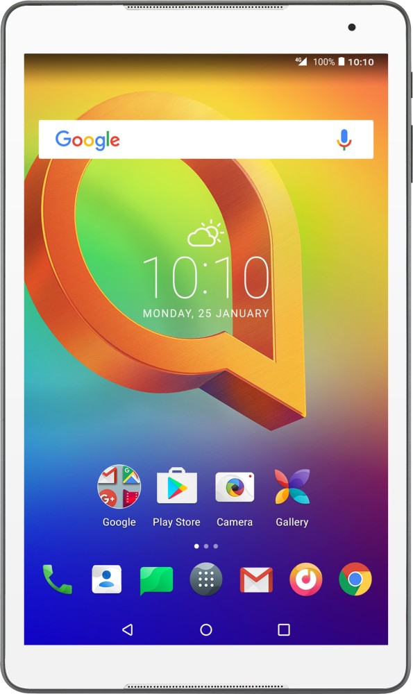 Alcatel A3 10 3 GB RAM 32 GB ROM 10.1 inch with Wi-Fi+4G Tablet (White, Grey)