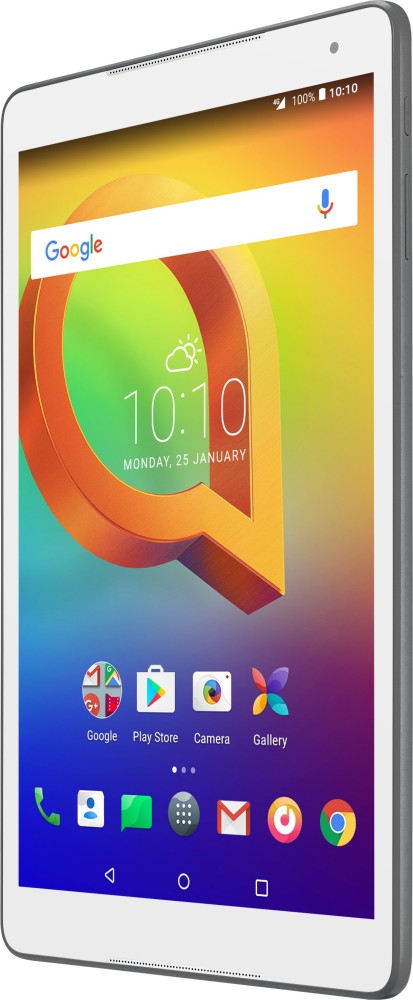 Alcatel A3 10 3 GB RAM 32 GB ROM 10.1 inch with Wi-Fi+4G Tablet (White, Grey)