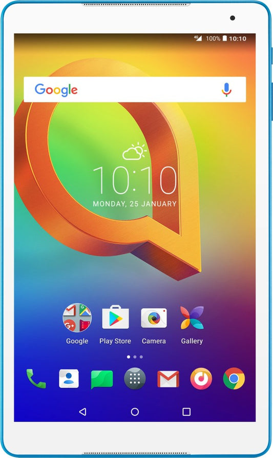 Alcatel A3 10 (VOLTE) 2 GB RAM 16 GB ROM 10.1 inch with Wi-Fi+4G Tablet (White, Blue)