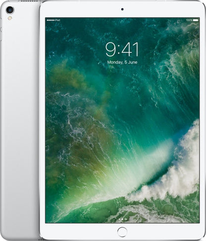 Apple iPad Pro 256 GB ROM 10.5 इंच वाई-फ़ाई+4G के साथ (सिल्वर)