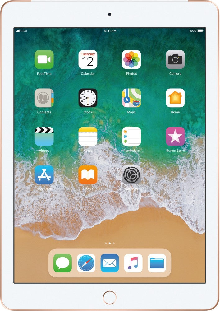 APPLE iPad (6th Gen) 128 GB ROM 9.7 inch with Wi-Fi+4G (Gold)