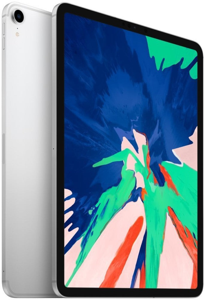 Apple iPad Pro (2018) 512 GB ROM 11 इंच वाई-फाई+4G (सिल्वर) के साथ