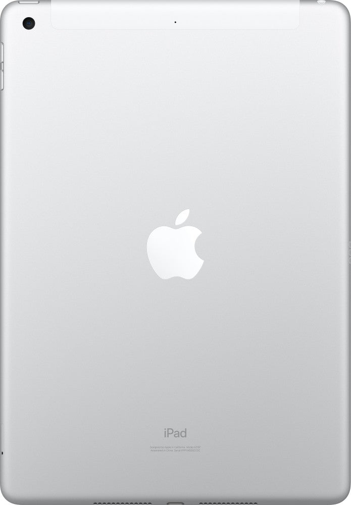 एपल आईपैड (सातवीं पीढ़ी) 128 जीबी रोम 10.2 इंच वाई-फाई+4जी (सिल्वर) के साथ