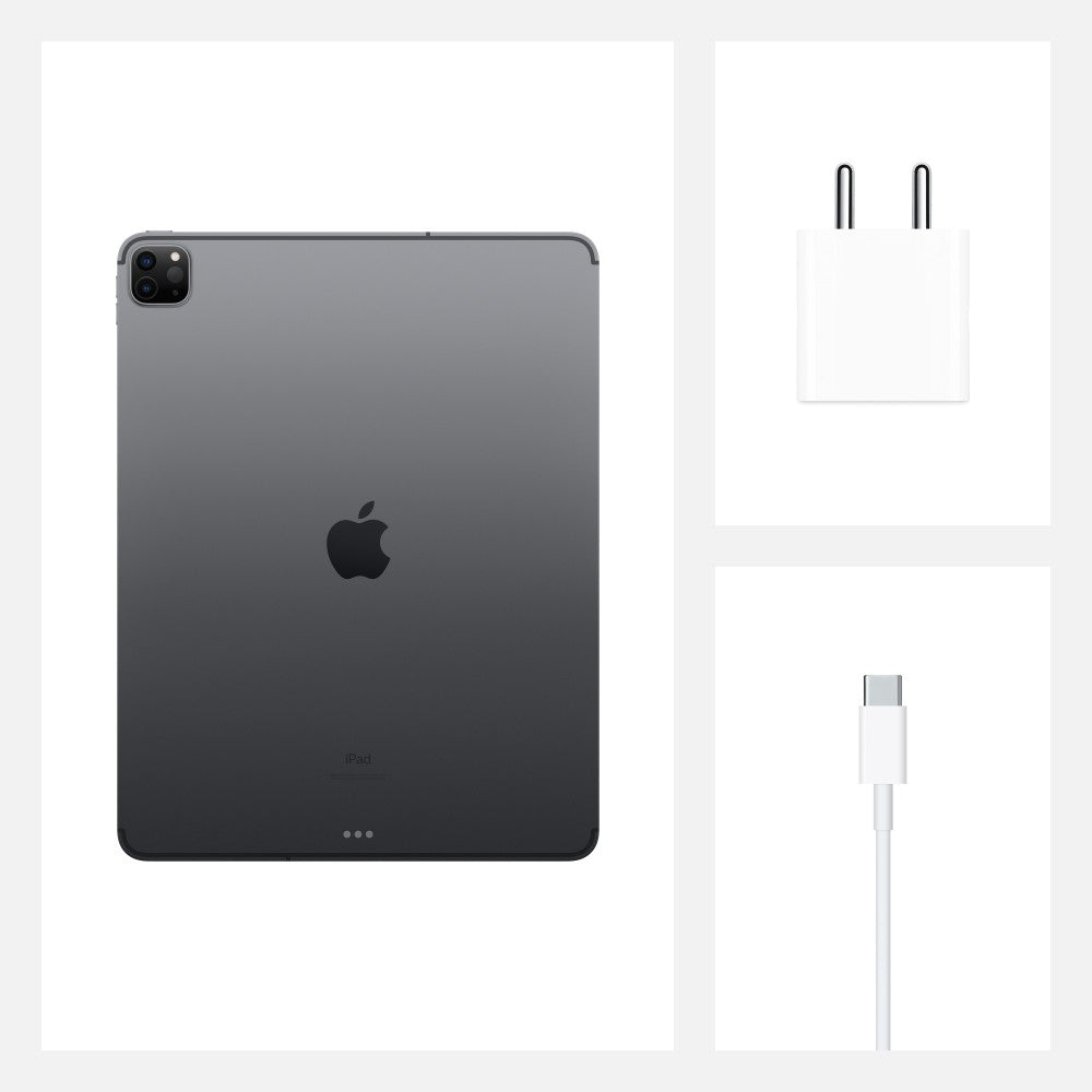 Apple iPad Pro 2020 (चौथी पीढ़ी) 6 जीबी रैम 1 टीबी रोम 12.9 इंच वाई-फाई+4जी के साथ (स्पेस ग्रे)