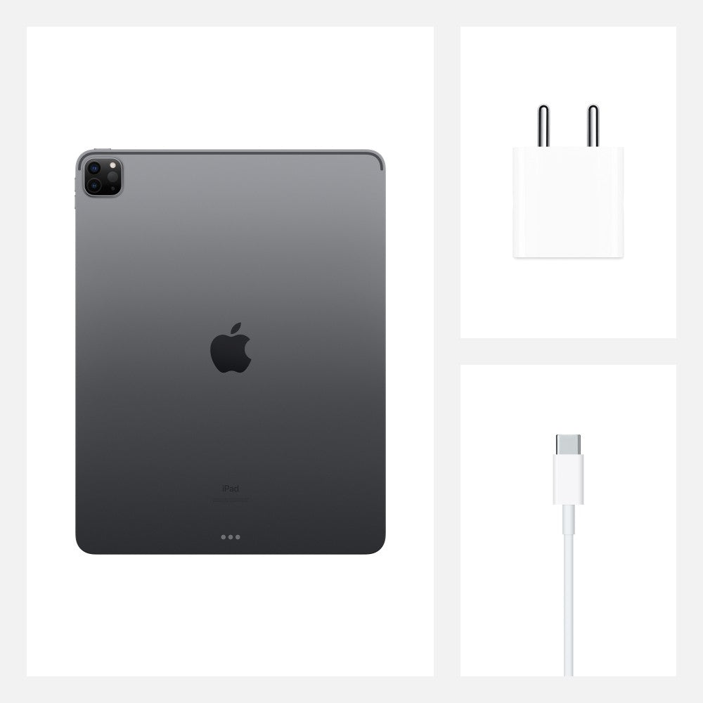Apple iPad Pro 2020 (चौथी पीढ़ी) 6 जीबी रैम 128 जीबी रोम 12.9 इंच केवल वाई-फाई के साथ (स्पेस ग्रे)