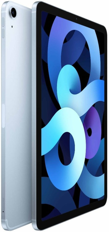 एप्पल आईपैड एयर (चौथी पीढ़ी) 256 जीबी रॉम 10.9 इंच वाई-फाई+4जी के साथ (आसमानी नीला)