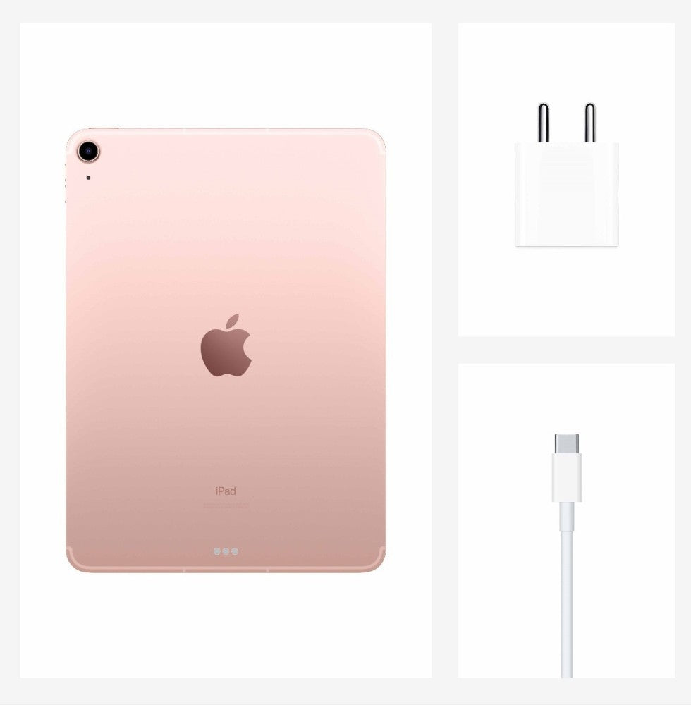 APPLE iPad Air (4th Gen) 256 GB ROM 10.9 inch with Wi-Fi+4G (Rose Gold)