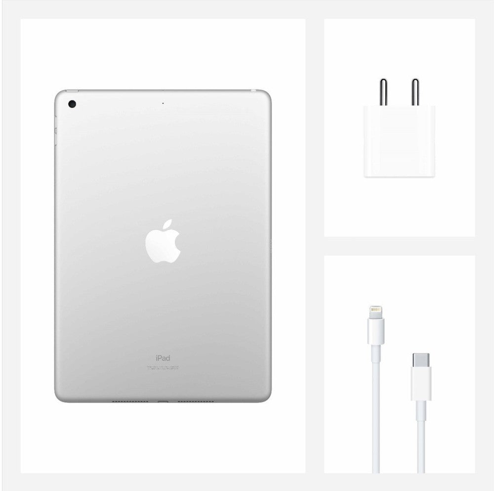 APPLE iPad (8th Gen) 128 GB ROM 10.2 inch with Wi-Fi Only (Silver)