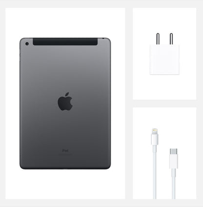 APPLE iPad (8th Gen) 32 GB ROM 10.2 inch with Wi-Fi+4G (Space Grey)