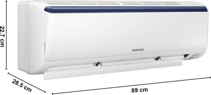 SAMSUNG 1 Ton 3 Star Split Inverter AC  - White - AR12NV3JLMCNNA/XNA, Alloy Condenser