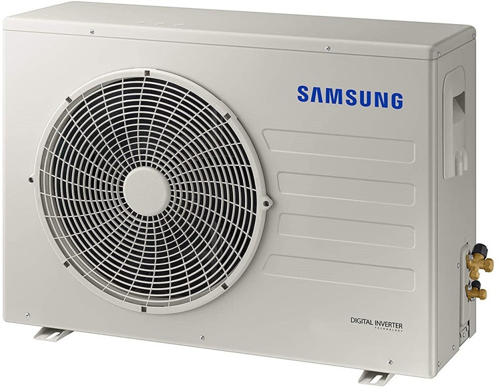 SAMSUNG 1.5 Ton 5 Star Split Inverter AC  - White - AR18AY5ZAPG, Copper Condenser