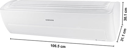 SAMSUNG 1.5 Ton 3 Star Split Inverter AC  - White - AR18NV3XEWKNNA/AR18NV3XEWKXNA, Alloy Condenser