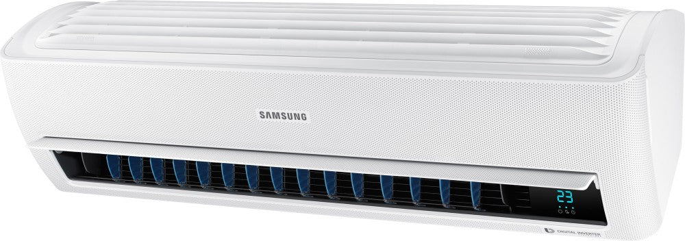 SAMSUNG 1 Ton 5 Star Split Inverter AC  - White - AR12NV5XEWKXNA, Alloy Condenser