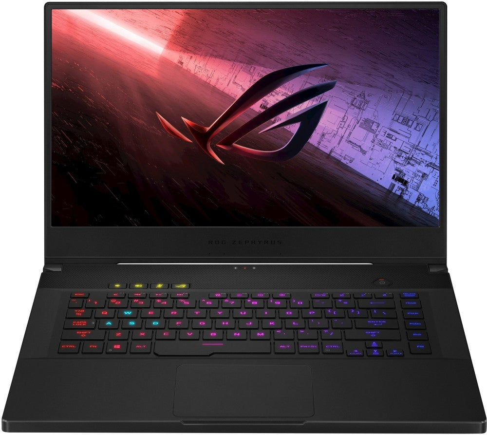 ASUS ROG Zephyrus S15 Core i7 10th Gen - (32 GB/1 TB SSD/Windows 10 Home/8 GB ग्राफ़िक्स/NVIDIA GeForce RTX 2080 सुपर मैक्स-क्यू डिज़ाइन/300 Hz के साथ) GX502LXS-HF081T गेमिंग लैपटॉप - 15.6 इंच, ब्लैक मेटल , 1.90 कि.ग्रा