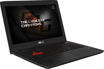 Asus ROG Core i7 7th Gen - (8 GB/1 TB HDD/256 GB SSD/Windows 10 Home/6 GB ग्राफ़िक्स/NVIDIA GeForce GTX 1060) GL502VM-FY230T गेमिंग लैपटॉप - 15.6 इंच, काला एल्युमिनियम, 2.24 kg