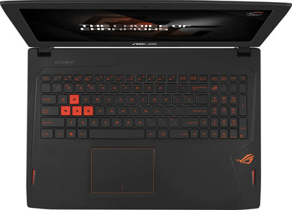 Asus ROG Core i7 7th Gen - (8 GB/1 TB HDD/256 GB SSD/Windows 10 Home/6 GB ग्राफ़िक्स/NVIDIA GeForce GTX 1060) GL502VM-FY230T गेमिंग लैपटॉप - 15.6 इंच, काला एल्युमिनियम, 2.24 kg