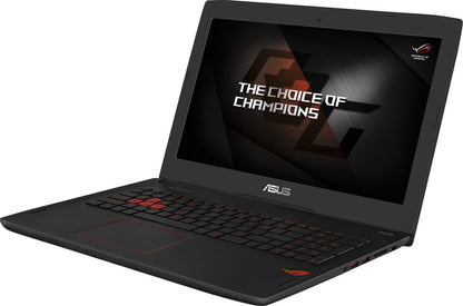 Asus ROG Core i7 7th Gen - (8 GB/1 TB HDD/256 GB SSD/Windows 10 Home/6 GB ग्राफ़िक्स/NVIDIA GeForce GTX 1060) GL502VM-FY230T गेमिंग लैपटॉप - 15.6 इंच, काला एल्युमिनियम, 2.24 kg