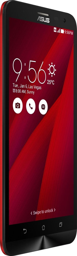 ASUS ज़ेनफोन 2 लेज़र ZE601KL (लाल, 32 जीबी) - 3 जीबी रैम
