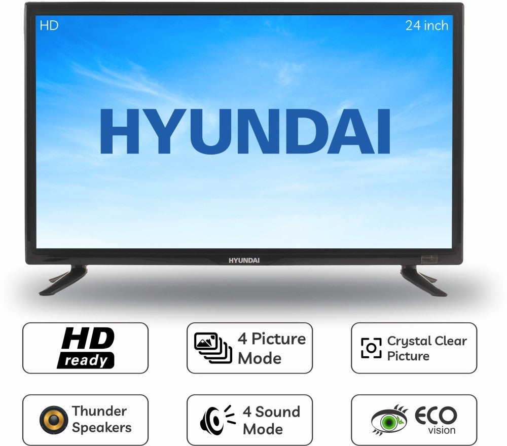 Hyundai 60 cm (24 inch) HD Ready LED TV - ATHY24K4HDV531W