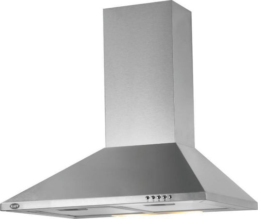 Kaff BASELX60 Wall Mounted Chimney - Stainless Steel 700 CMH