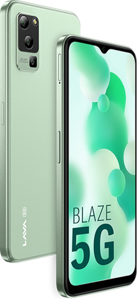 LAVA Blaze 1X 5G (Glass Green, 128 GB) - 6 GB RAM