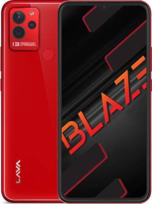 LAVA Blaze (Glass Red, 64 GB) - 4 GB RAM