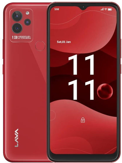 LAVA Blaze Nxt (Glass Red, 64 GB) - 4 GB RAM