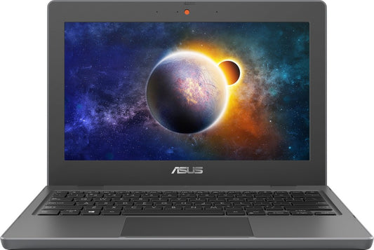 Asus (2022) Celeron डुअल कोर - (4 GB/128 GB SSD/Windows 11 Home) BR1100CKA-GJ0722W लैपटॉप - 11.6 इंच, स्टार ग्रे, 1.26 किलोग्राम