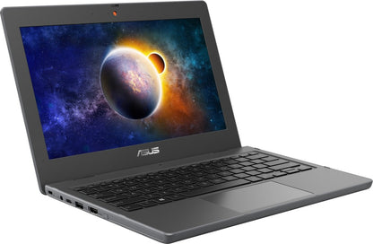 Asus (2022) Celeron डुअल कोर - (4 GB/128 GB SSD/Windows 11 Home) BR1100CKA-GJ0722W लैपटॉप - 11.6 इंच, स्टार ग्रे, 1.26 किलोग्राम