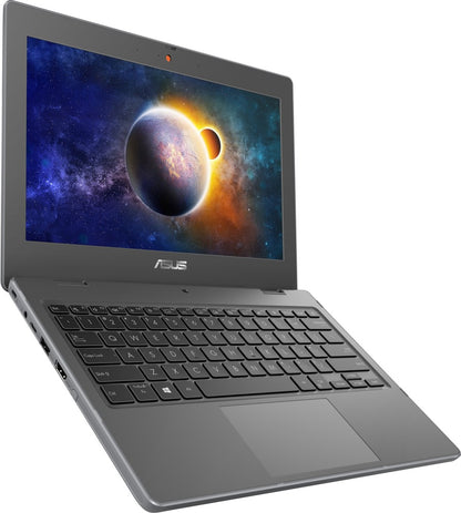 Asus (2022) Celeron डुअल कोर - (4 GB/128 GB SSD/Windows 11 Home) BR1100CKA-GJ0722W लैपटॉप - 11.6 इंच, स्टार ग्रे, 1.26 किलोग्राम