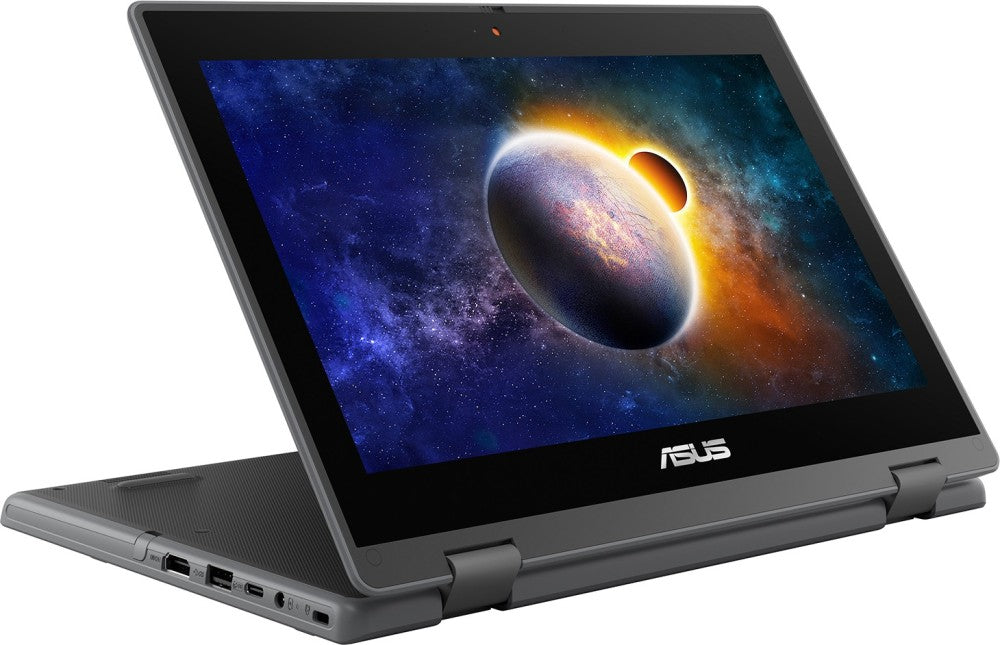 ASUS (2022) सेलेरॉन डुअल कोर - (4 जीबी/128 जीबी एसएसडी/विंडोज 11 होम) BR1100FKA-BP1104W लैपटॉप - 11.6 इंच, स्टार ग्रे, 1.40 किलोग्राम