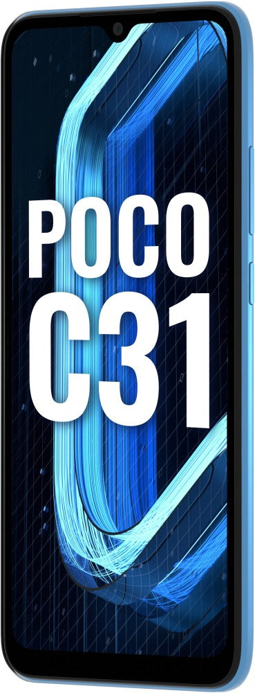 POCO C31 (Royal Blue, 64 GB) - 4 GB RAM