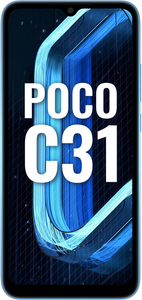 POCO C31 (Royal Blue, 64 GB) - 4 GB RAM