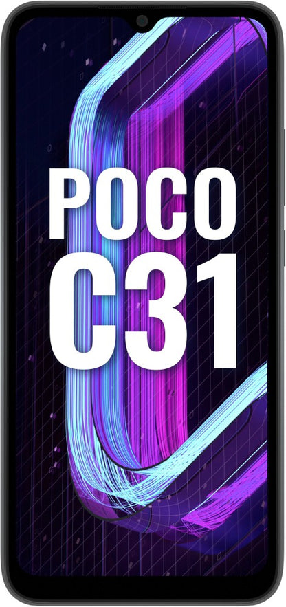 POCO C31 (Shadow Gray, 32 GB) - 3 GB RAM