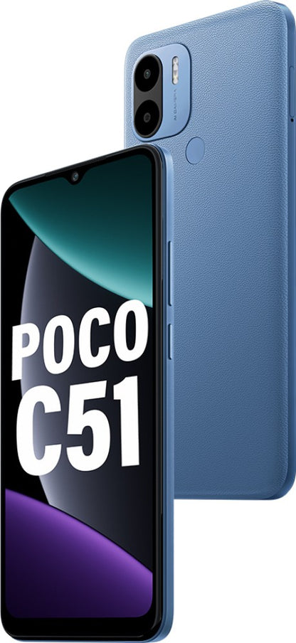 POCO C51 (Royal Blue, 64 GB) - 4 GB RAM