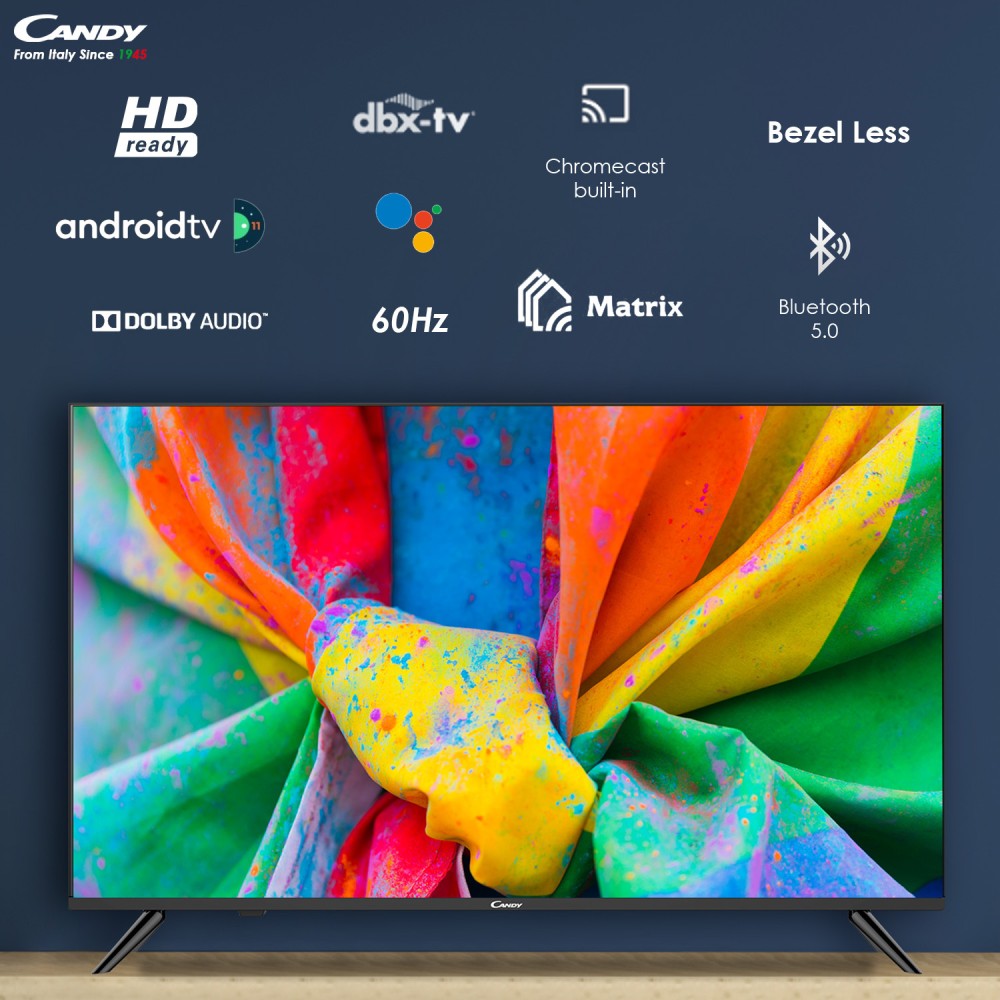 CANDY 80 cm (32 inch) HD Ready LED Smart Android TV - CA32C9