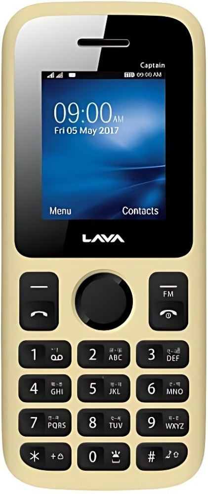 LAVA Captain N1 - Gold Black